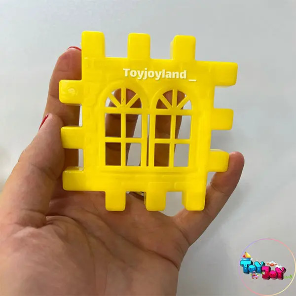 بلوک های خانه سازی 72 قطعه رد تویز