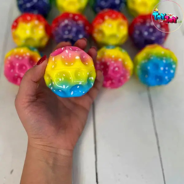 توپ حسی حرکتی رنگارنگ