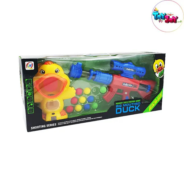 اسباب بازی تفنگ سیبل دار طرح اردک کد 4A-666