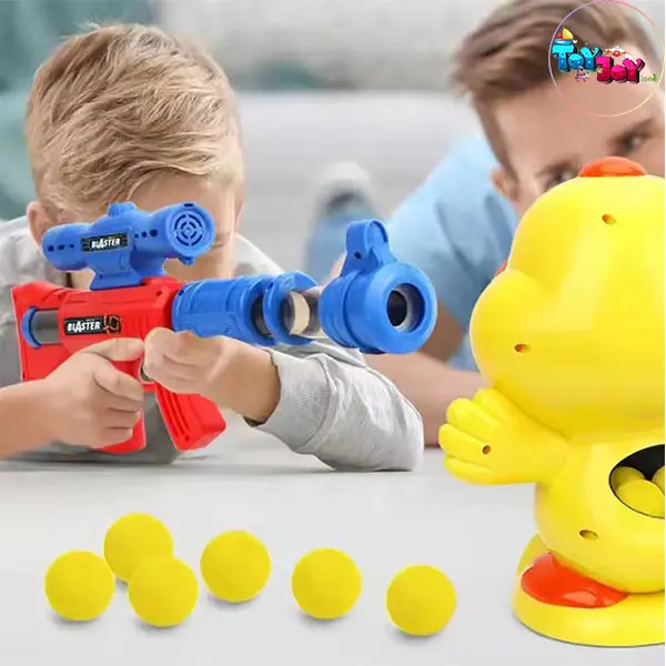 اسباب بازی تفنگ سیبل دار طرح اردک کد 4A-666