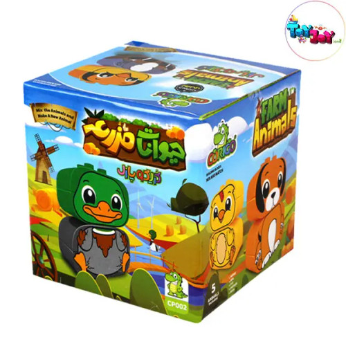 لگو پازلی حیوانات مزرعه کریگو