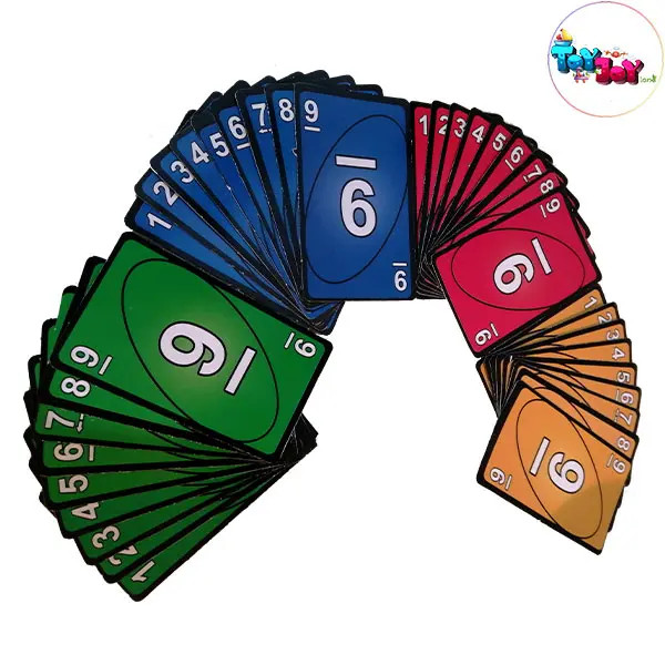 بازی کارتی اونو بردیا مدل نو مرسی 168 کارتی