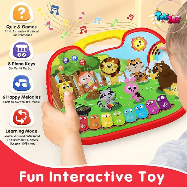 اسباب بازی آموزشی پیانو انگشتی حیوانات برند Five Star مدل 35848