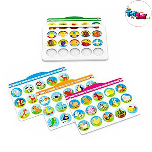 بازی آموزشی هوش چین برند زاغک مدل یک تکه ( 1.5 تا 3 سال )