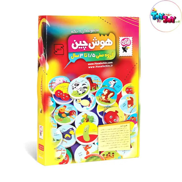 بازی آموزشی هوش چین برند زاغک مدل یک تکه ( 1.5 تا 3 سال )