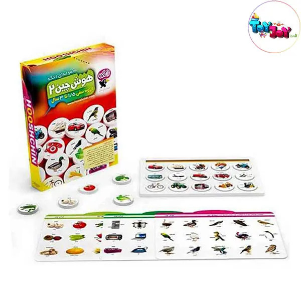 بازی آموزشی هوش چین برند زاغک مدل یک تکه ( 1.5 تا 3 سال )