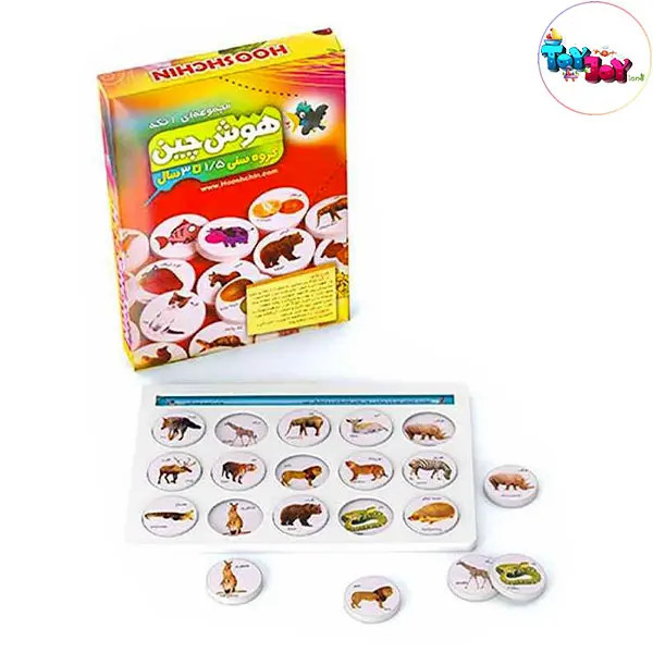 بازی آموزشی هوش چین برند زاغک مدل یک تکه ( 1.5 تا 3 سال )