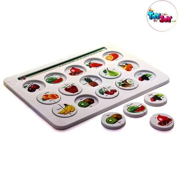 بازی آموزشی هوش چین برند زاغک مدل یک تکه ( 1.5 تا 3 سال )