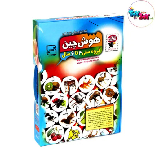 بازی آموزشی هوش چین برند زاغک مدل سه تکه ( 3 تا 6 سال )