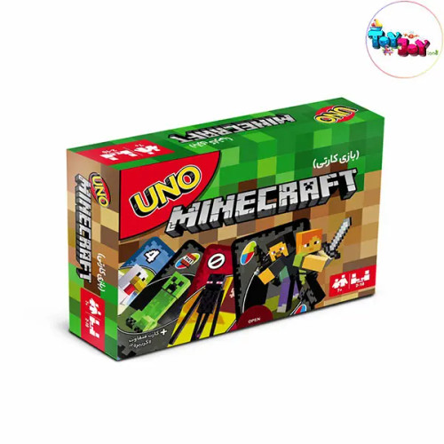 بازی کارتی اونو ماینکرافت UNO Minecraft