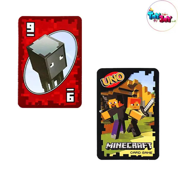 بازی کارتی اونو ماینکرافت UNO Minecraft