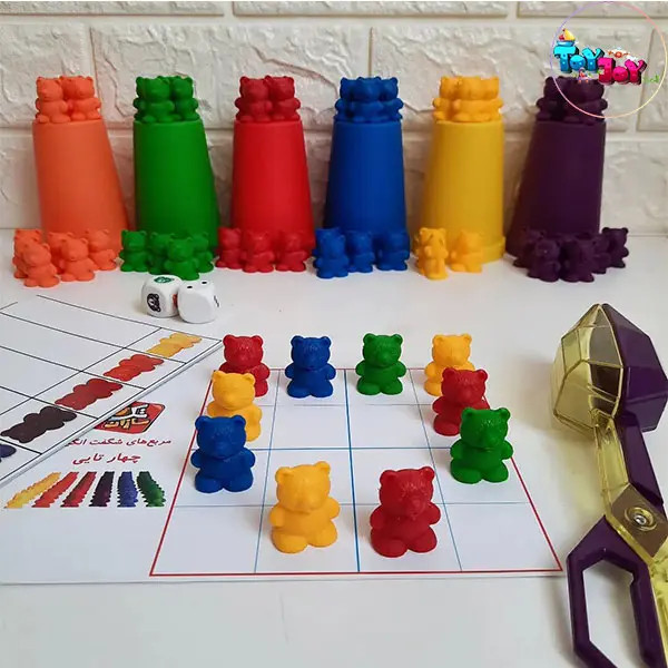 بازی آموزشی خرس های شگفت انگیز برند تک سازان