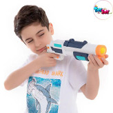 اسباب بازی تفنگ دوکاره آبپاش و توپ ابری مدل شات گان کد 648-40