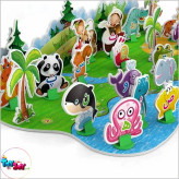 بازی آموزشی جنگل الفبای فارسی کارابال