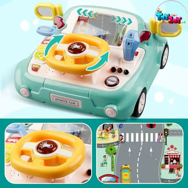 بازی آموزشی فرمان موزیکال طرح ماشین کد CY-7099B