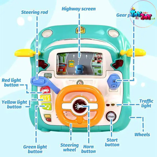 بازی آموزشی فرمان موزیکال طرح ماشین کد CY-7099B