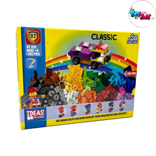 بازی ساختنی لگو کلاسیک 202 قطعه مدل BT202