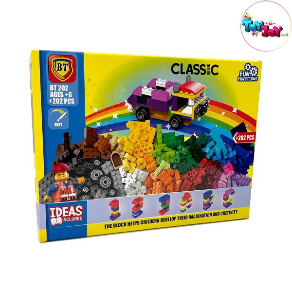 بازی ساختنی لگو کلاسیک 202 قطعه مدل BT202