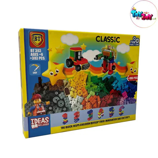 بازی ساختنی لگو کلاسیک 303 قطعه مدل BT303