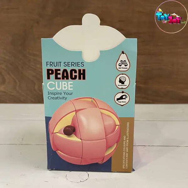 بازی فکری روبیک طرح میوه مدل هلو برند فانکسین