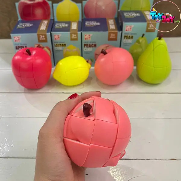بازی فکری روبیک طرح میوه مدل هلو برند فانکسین
