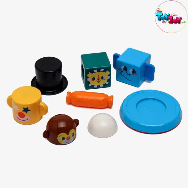 اسباب بازی برج سیرک مدل مگنتی کد 7981 برند هولا ( هالی تویز )