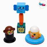 اسباب بازی برج سیرک مدل مگنتی کد 7981 برند هولا ( هالی تویز )