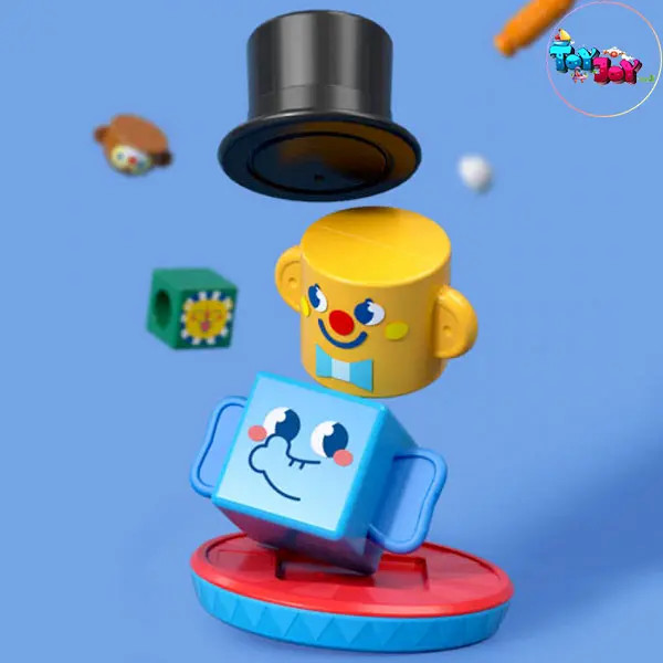 اسباب بازی برج سیرک مدل مگنتی کد 7981 برند هولا ( هالی تویز )