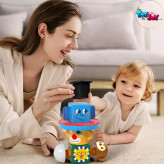 اسباب بازی برج سیرک مدل مگنتی کد 7981 برند هولا ( هالی تویز )