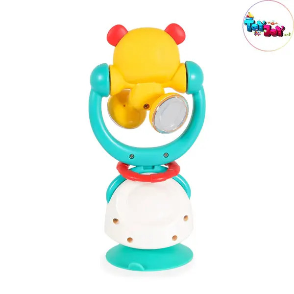 اسباب بازی جغجغه دو کاره طرح خرس هولا (هالی تویز ) مدل E7975A