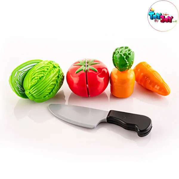 بازی آموزشی ست سبزیجات برشی ( کاهو، هویج، گوجه ) زینگو