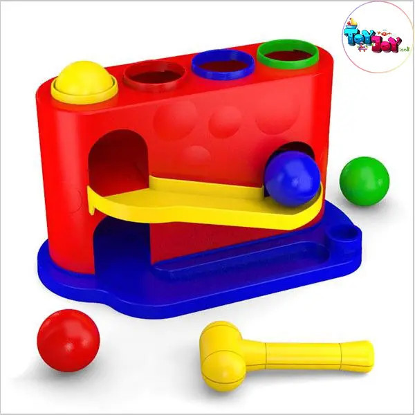 اسباب بازی چکش و توپ دالی توپه دو طبقه سنجاقک