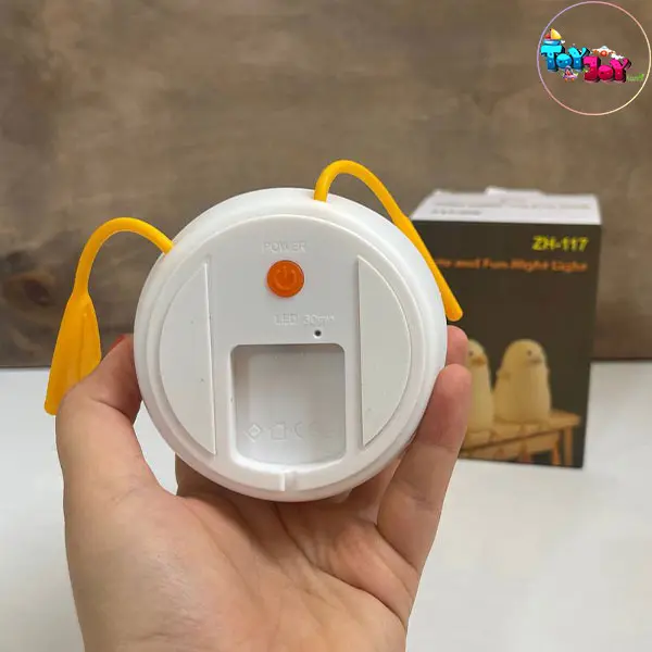 چراغ خواب سیلیکونی طرح اردک شَل