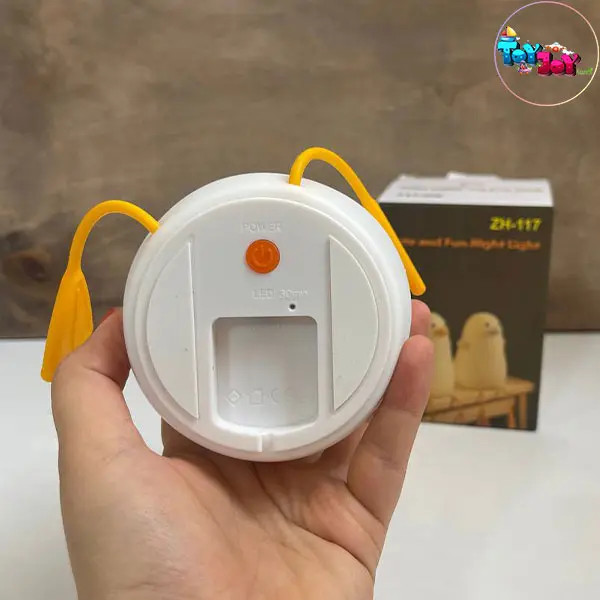 چراغ خواب سیلیکونی طرح اردک شَل