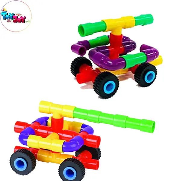 لوله لوله ۶۰ قطعه – اسباببازی فکری ساختنی برای کودکان