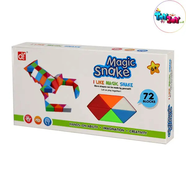 روبیک مار کایوای ۷۲ قطعه – ساخت اشکال خلاقانه با روبیک ماری باکیفیت