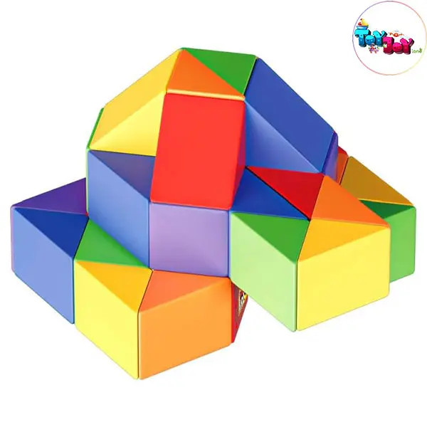 روبیک مار ۳۶ قطعه مویو بلاک – اسباببازی فکری و ضد استرس برای کودکان و بزرگسالان