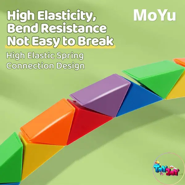 روبیک مار ۳۶ قطعه مویو بلاک – اسباببازی فکری و ضد استرس برای کودکان و بزرگسالان