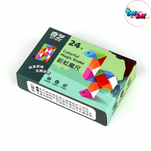 روبیک مار ۲۴ قطعه QYTOYS – پازل مارپیچی ساختنی و خلاقانه