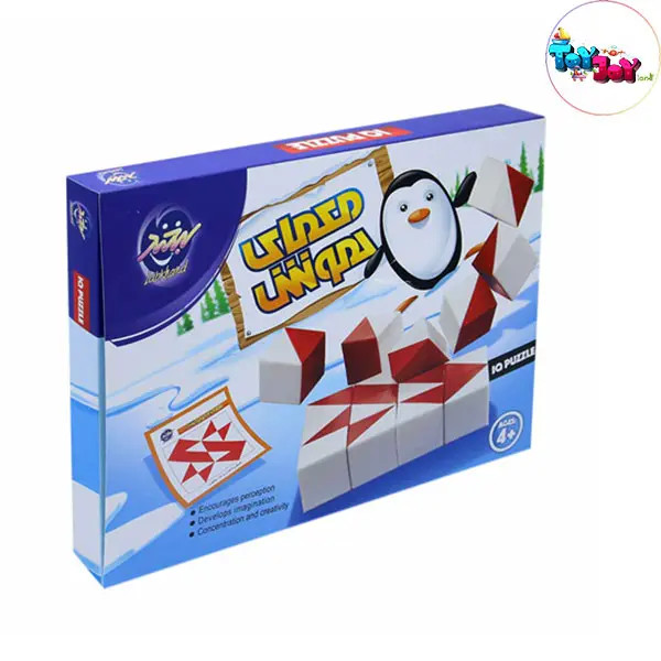 بازی فکری معمای هوش لبخند – پازل آموزشی مکعبی برای کودکان