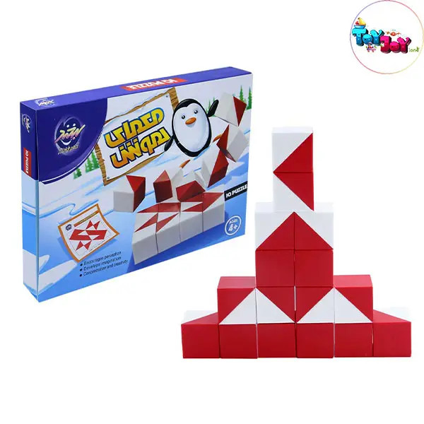 بازی فکری معمای هوش لبخند – پازل آموزشی مکعبی برای کودکان