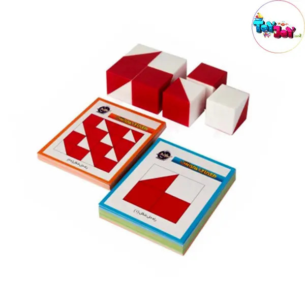 بازی فکری معمای هوش لبخند – پازل آموزشی مکعبی برای کودکان