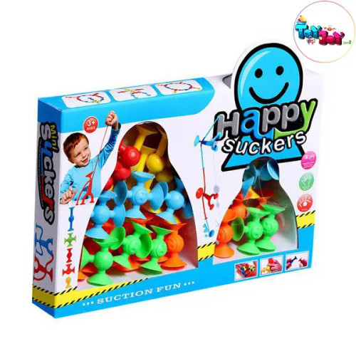 اسباب بازی مولکول های چسبنده وکیومی SUCTION FUN | سرگرمی خلاقانه برای بچهها و بزرگترها