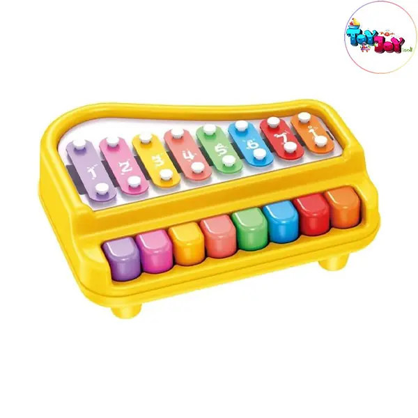 بلز پیانویی زرد هانگر 8 تیغه مدل Huanger 8011 – آموزش موسیقی و سرگرمی کودک