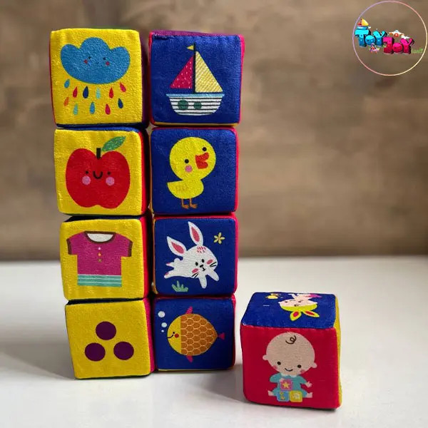 بازی فکری مکعبهای ابری مدل مفاهیم – مناسب نوزاد و کودک خردسال