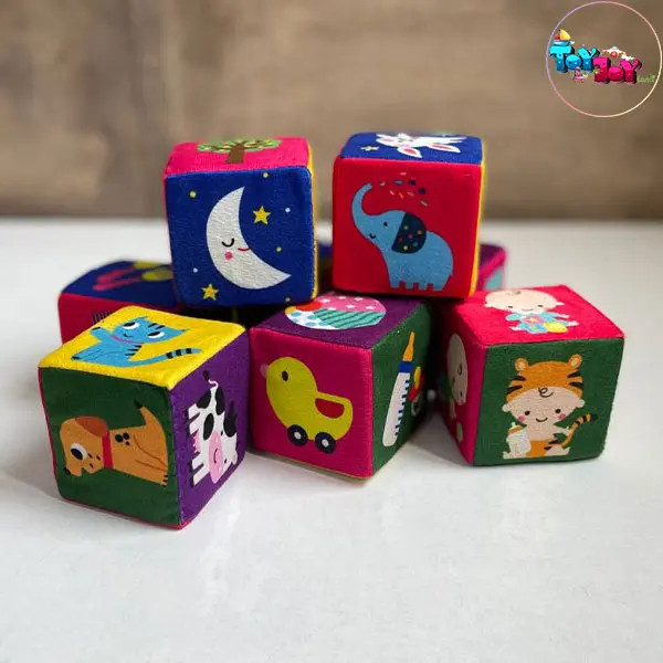 بازی فکری مکعبهای ابری مدل مفاهیم – مناسب نوزاد و کودک خردسال