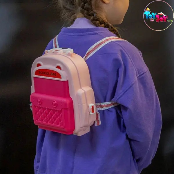 کولهپشتی آرایشگری فانزی دخترانه برند هوگر – آموزش همراه با خلاقیت و بازی