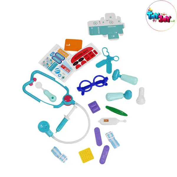 کولهپشتی پزشکی فانزی (آبی) پسرونه – بازی آموزشی و نقشآفرینی برای کودکان