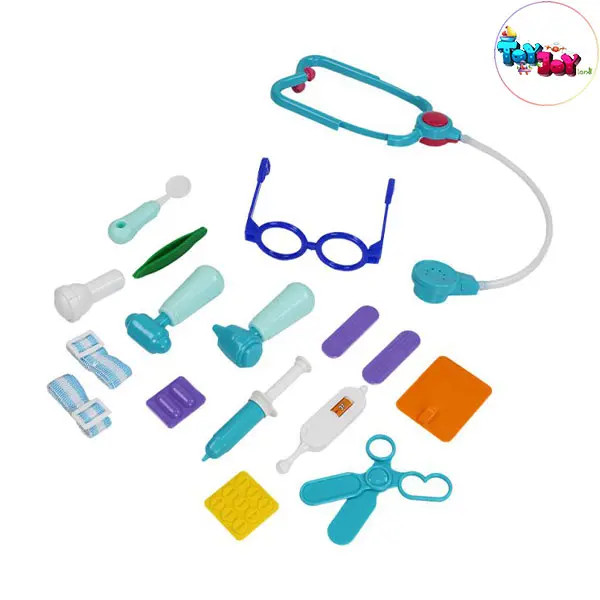 کولهپشتی پزشکی فانزی (آبی) پسرونه – بازی آموزشی و نقشآفرینی برای کودکان