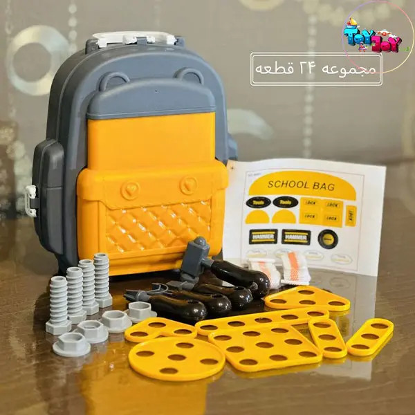 کولهپشتی مهندسی فانزی – ست ابزار آموزشی و بازی خلاقانه برای کودکان